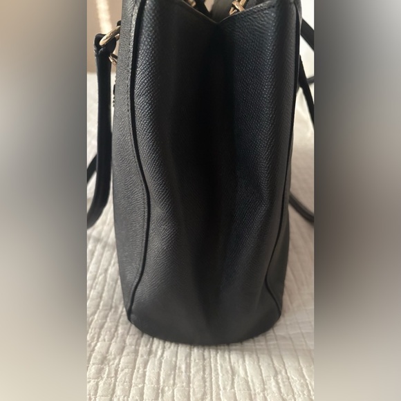 Authentic Coach Black Tote Bag leather new without tags - Picture 5 of 12